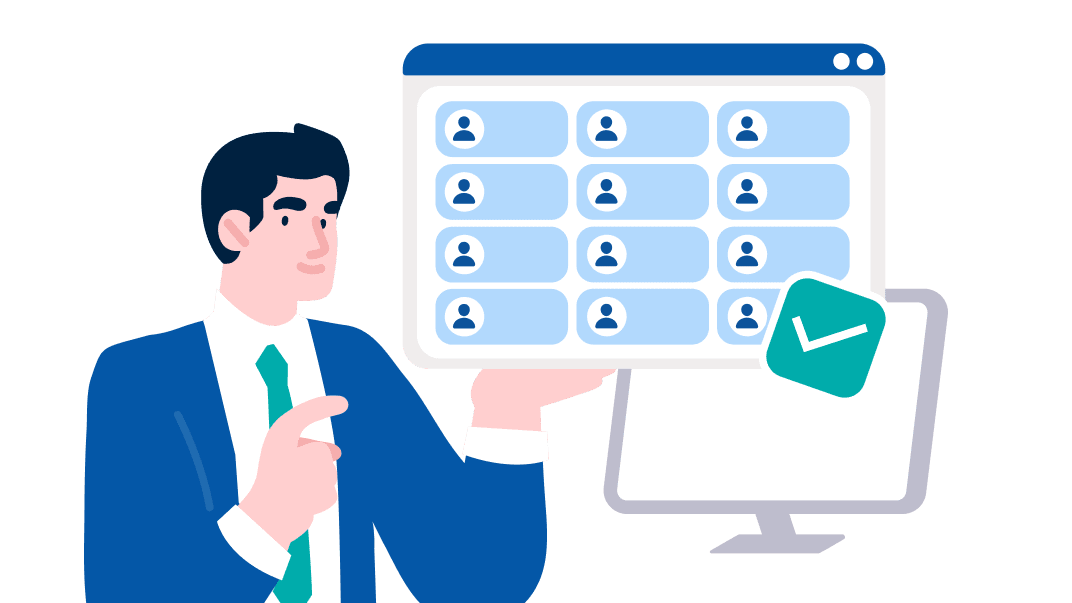 人材データの一元管理