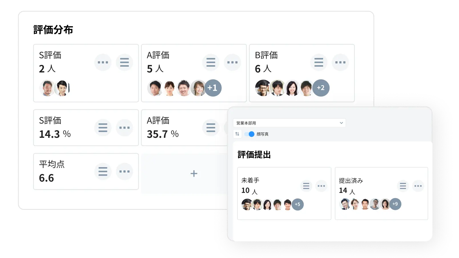 評価の進捗、結果を自動でリスト化