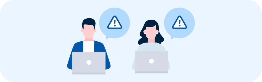 二重申請アラート