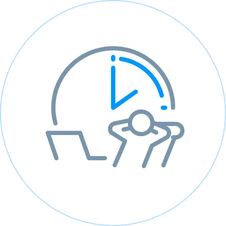 担当者の業務時間を大幅に短縮